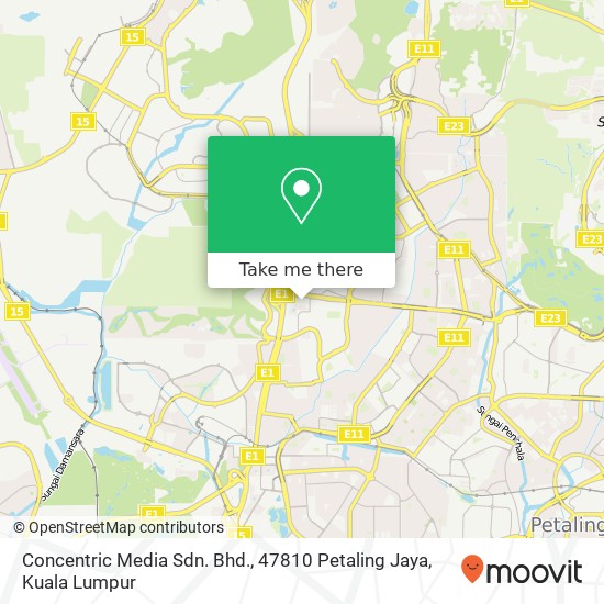 Concentric Media Sdn. Bhd., 47810 Petaling Jaya map