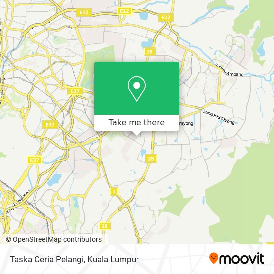 Taska Ceria Pelangi map