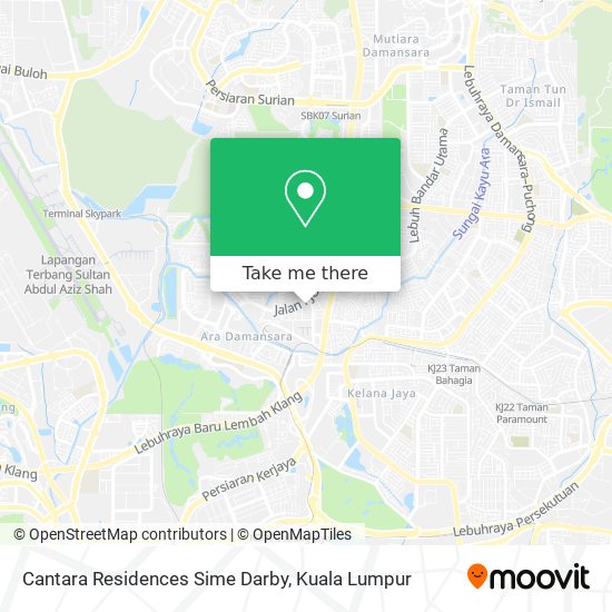 Peta Cantara Residences Sime Darby