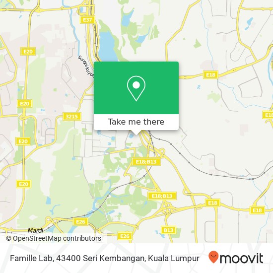 Famille Lab, 43400 Seri Kembangan map