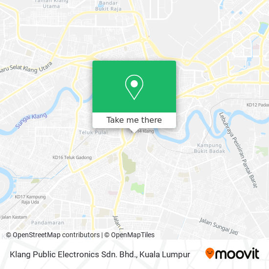 Klang Public Electronics Sdn. Bhd. map
