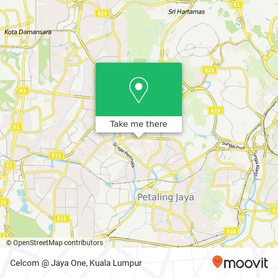 Celcom @ Jaya One map