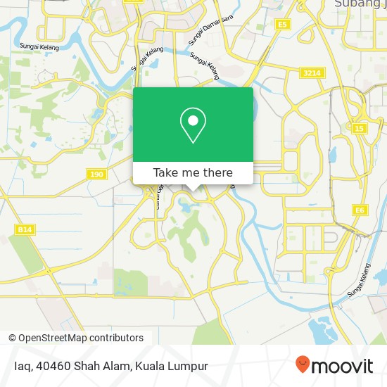 Iaq, 40460 Shah Alam map