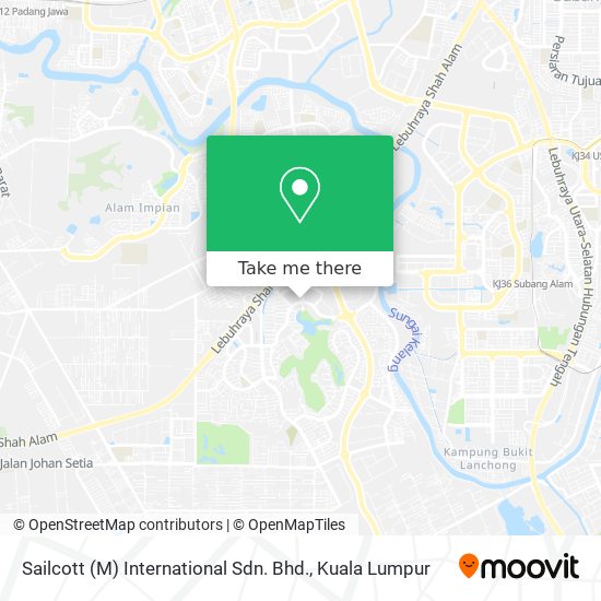 Sailcott (M) International Sdn. Bhd. map