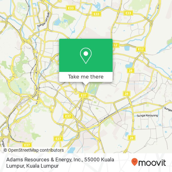 Adams Resources & Energy, Inc., 55000 Kuala Lumpur map