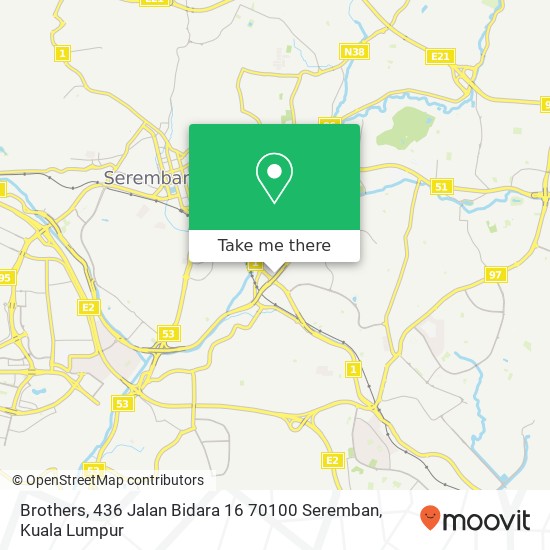 Peta Brothers, 436 Jalan Bidara 16 70100 Seremban