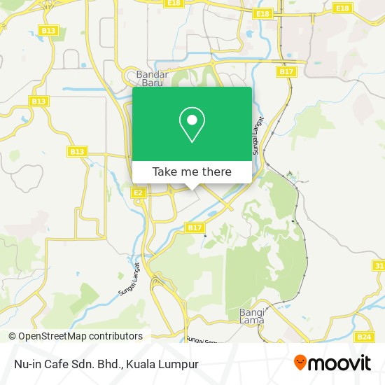 Nu-in Cafe Sdn. Bhd. map