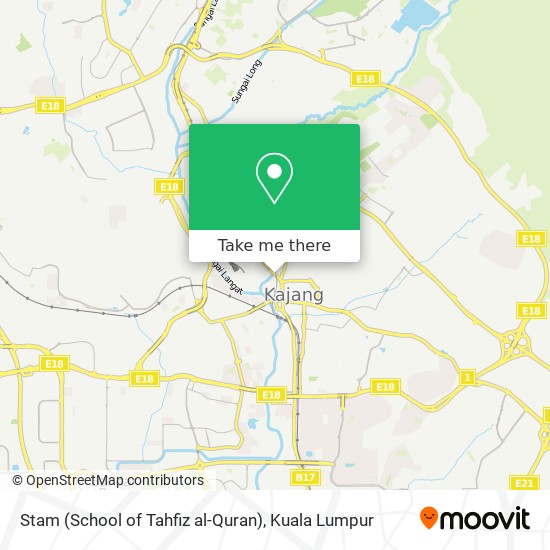 Stam (School of Tahfiz al-Quran) map