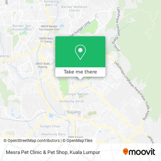 Mesra Pet Clinic & Pet Shop map