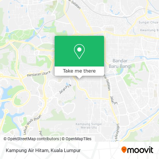 Kampung Air Hitam map