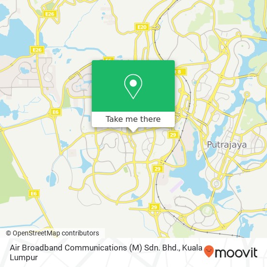 Air Broadband Communications (M) Sdn. Bhd. map