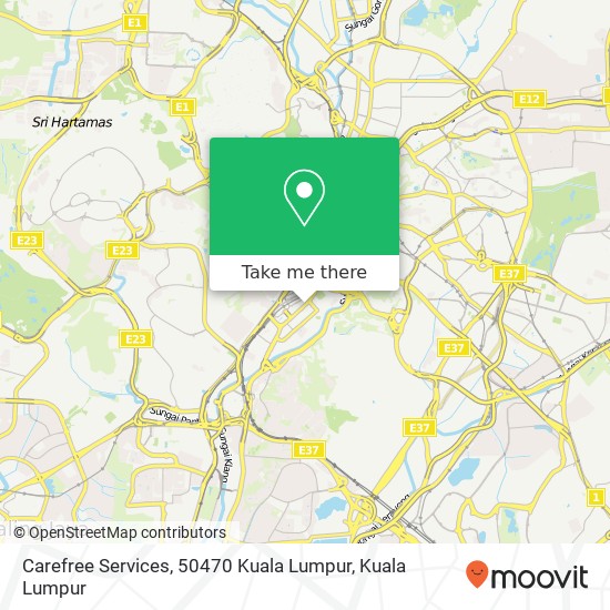 Carefree Services, 50470 Kuala Lumpur map