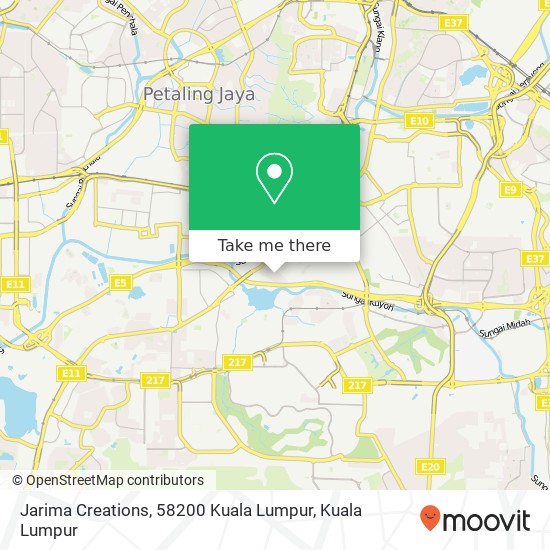 Jarima Creations, 58200 Kuala Lumpur map
