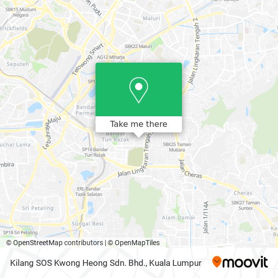 Kilang SOS Kwong Heong Sdn. Bhd. map