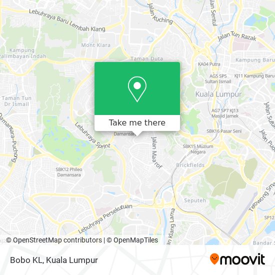 Bobo KL map