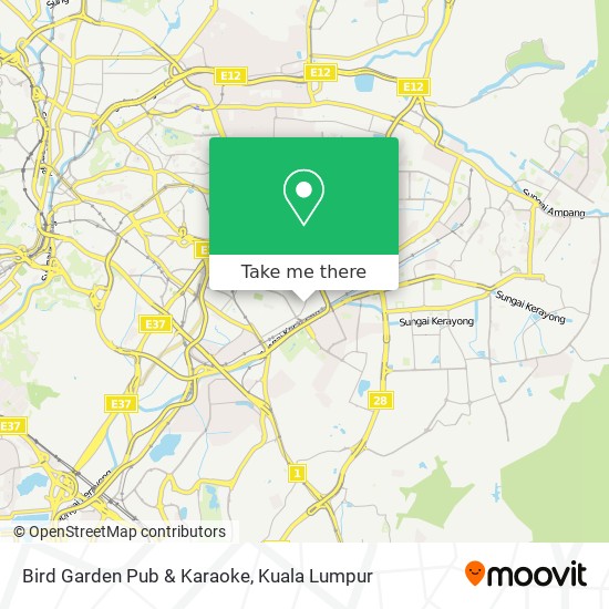 Bird Garden Pub & Karaoke map