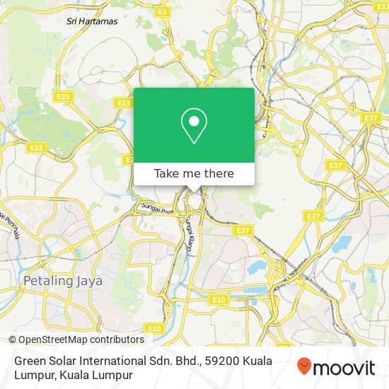 Green Solar International Sdn. Bhd., 59200 Kuala Lumpur map