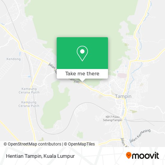 Peta Hentian Tampin