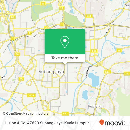 Hullon & Co, 47620 Subang Jaya map