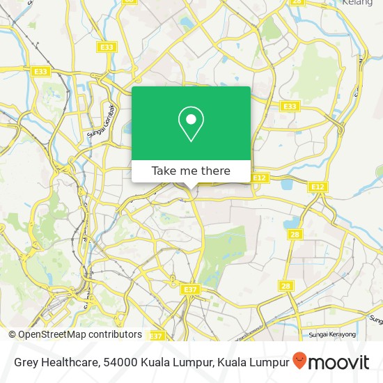 Grey Healthcare, 54000 Kuala Lumpur map