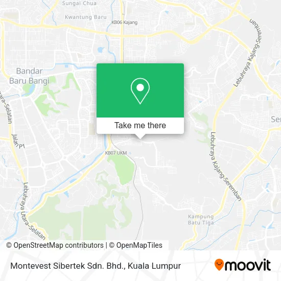Montevest Sibertek Sdn. Bhd. map