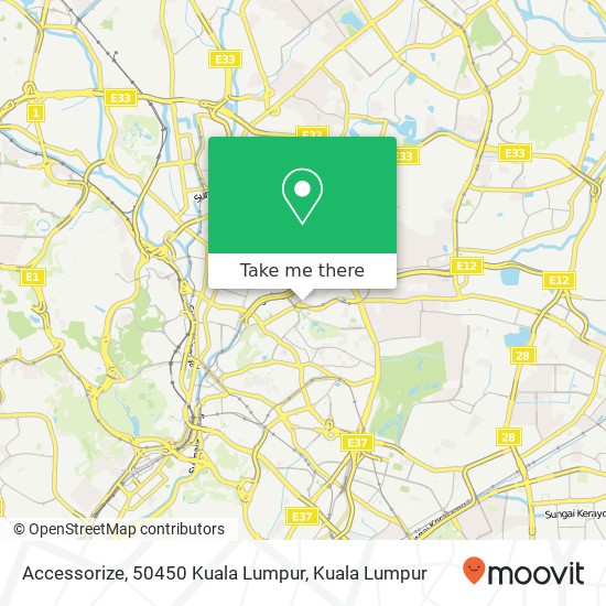 Accessorize, 50450 Kuala Lumpur map