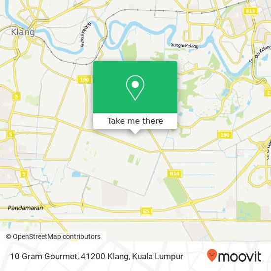 10 Gram Gourmet, 41200 Klang map