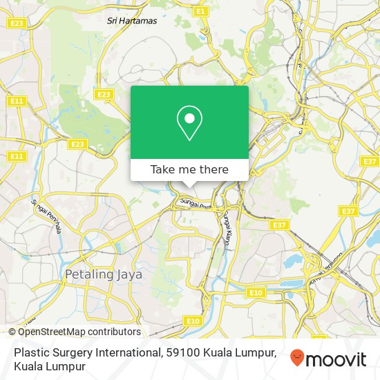 Plastic Surgery International, 59100 Kuala Lumpur map