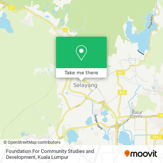 Foundation For Community Studies and Development map
