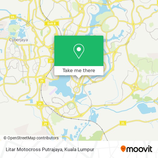 Peta Litar Motocross Putrajaya