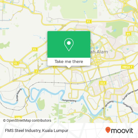 FMS Steel Industry map