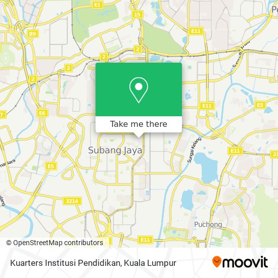 Kuarters Institusi Pendidikan map