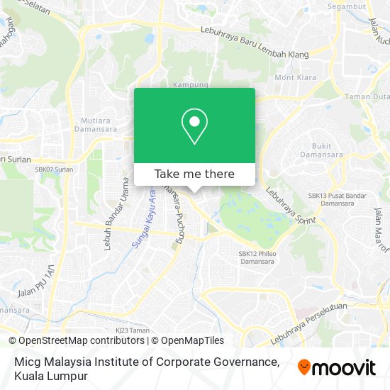 Peta Micg Malaysia Institute of Corporate Governance