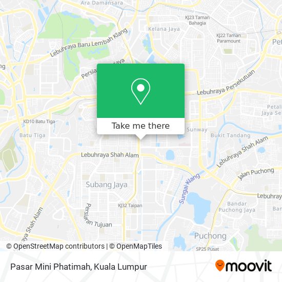 Pasar Mini Phatimah map