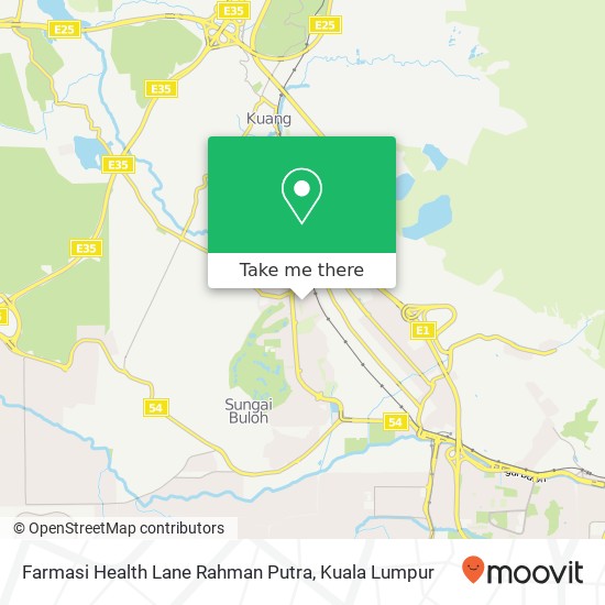 Farmasi Health Lane Rahman Putra map