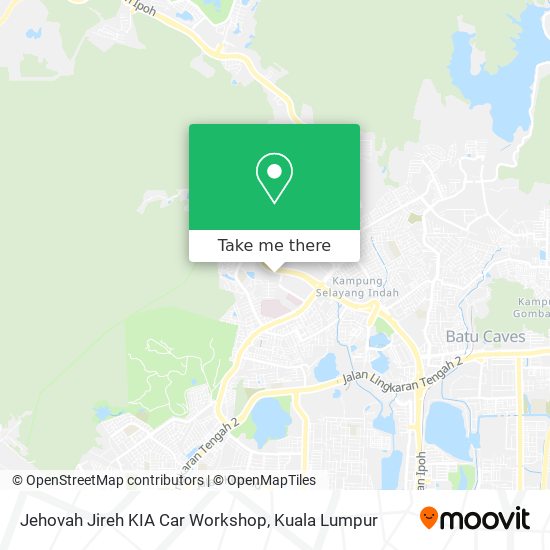 Jehovah Jireh KIA Car Workshop map