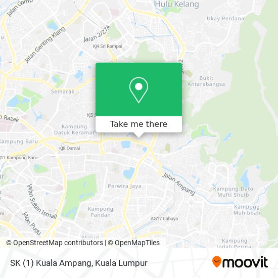 SK (1) Kuala Ampang map
