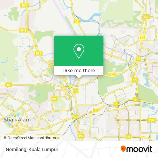 Gemilang map