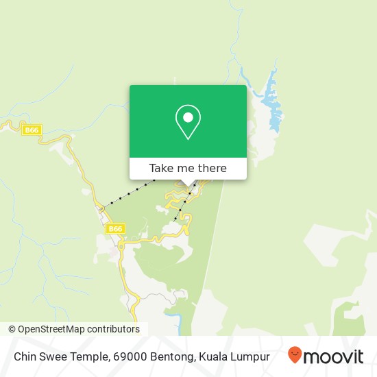 Chin Swee Temple, 69000 Bentong map