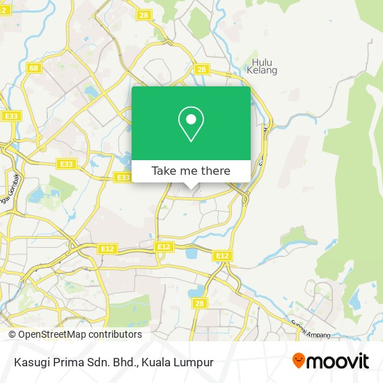 Kasugi Prima Sdn. Bhd. map