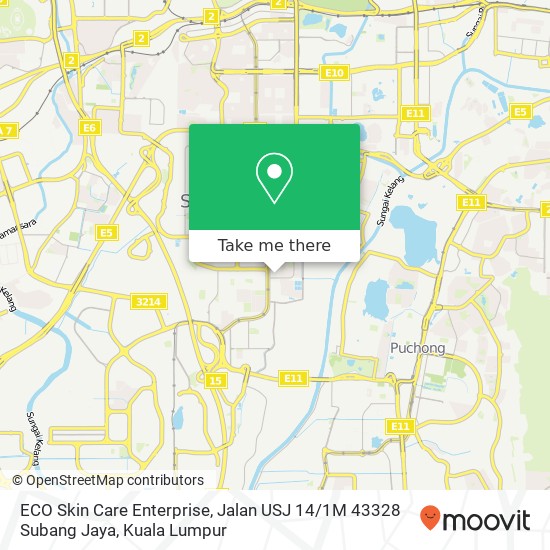 ECO Skin Care Enterprise, Jalan USJ 14 / 1M 43328 Subang Jaya map