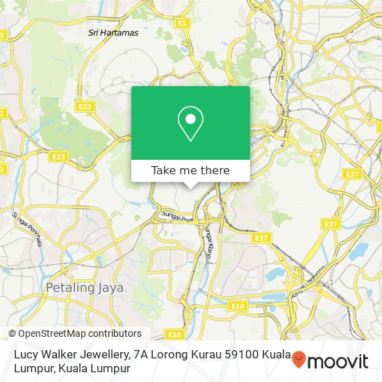 Peta Lucy Walker Jewellery, 7A Lorong Kurau 59100 Kuala Lumpur