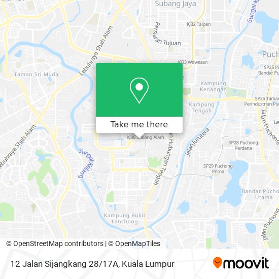 12 Jalan Sijangkang 28/17A map