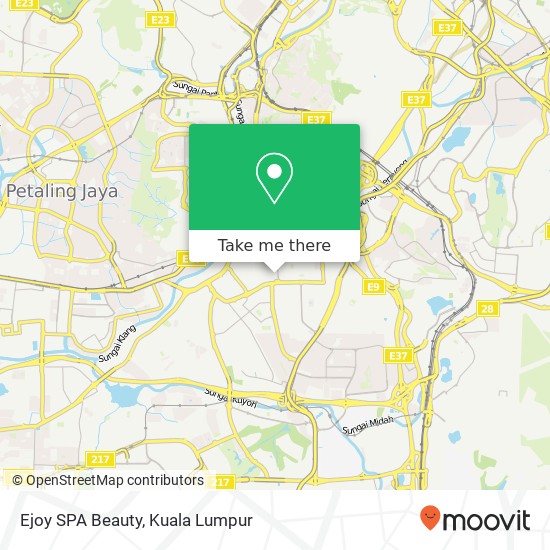 Ejoy SPA Beauty map