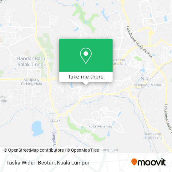 Taska Widuri Bestari map