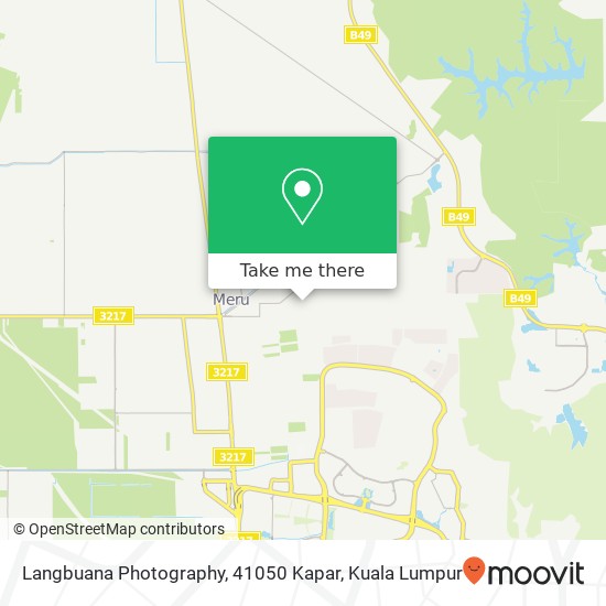 Langbuana Photography, 41050 Kapar map