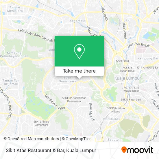 Peta Sikit Atas Restaurant & Bar