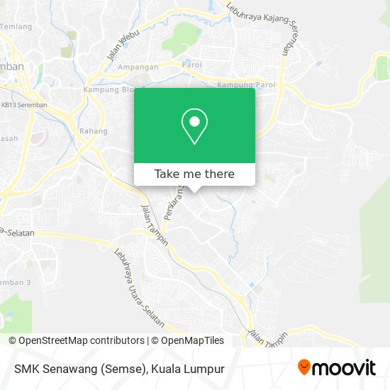 SMK Senawang (Semse) map