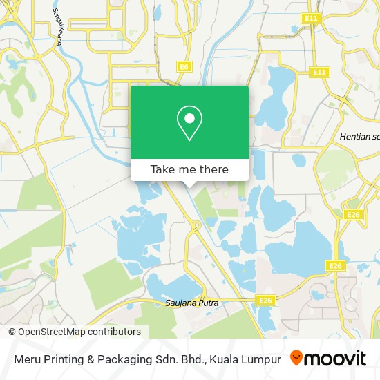 Meru Printing & Packaging Sdn. Bhd. map