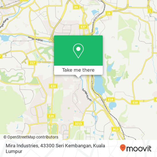 Mira Industries, 43300 Seri Kembangan map